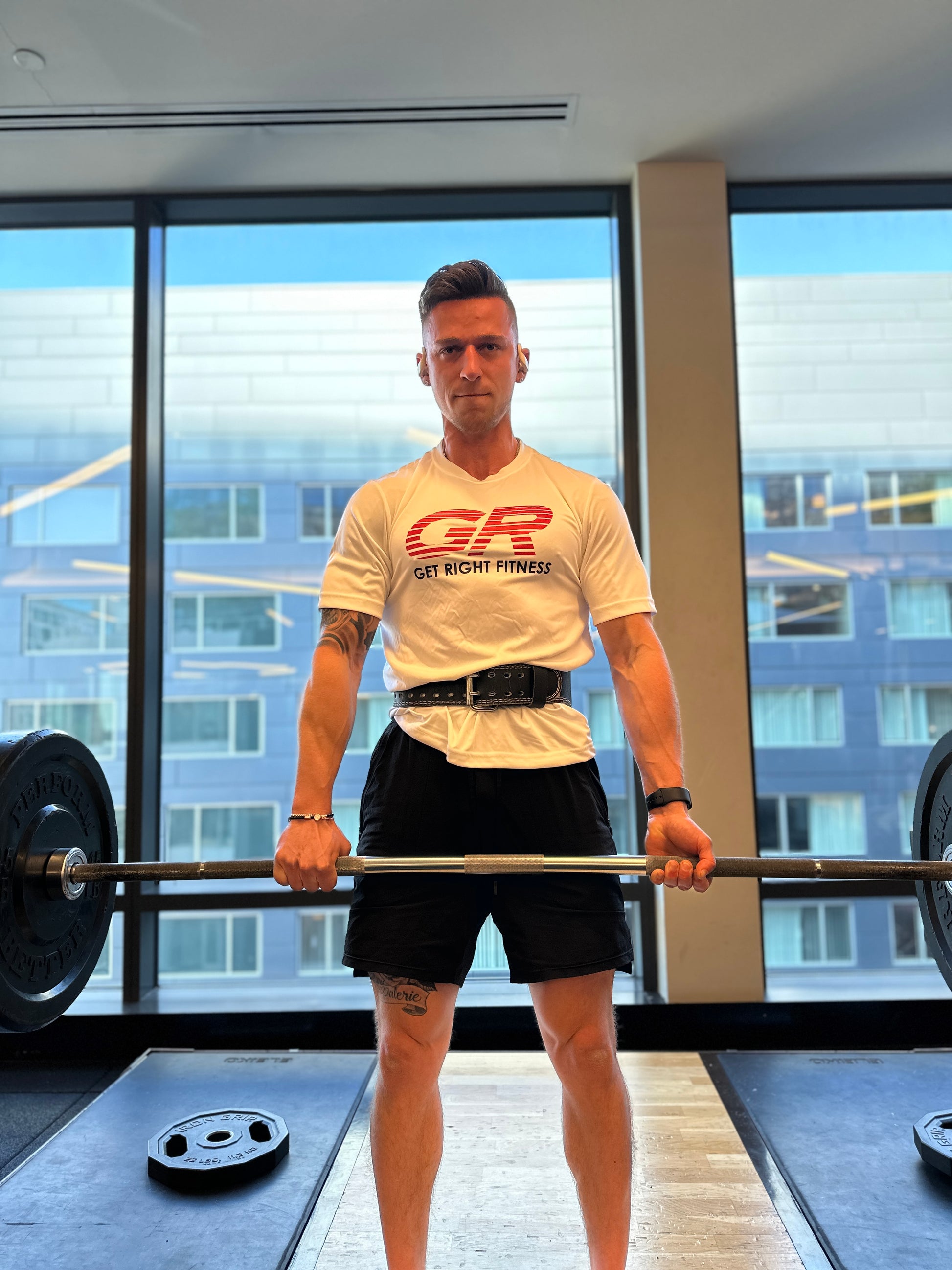 White Short Sleeve Compression
