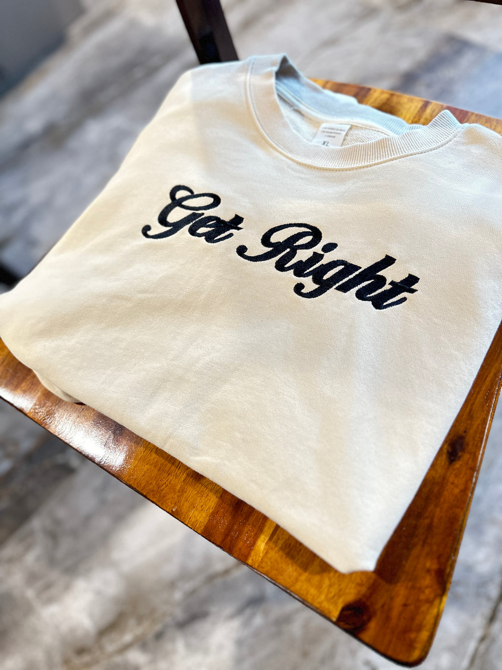 Beige Crewneck